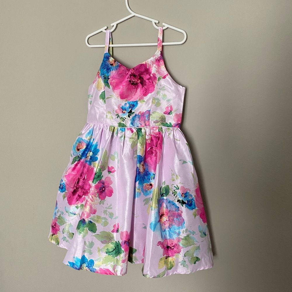 Floral Kids Dress - Great for Easter